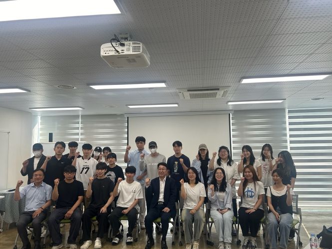 우범기 전주시장, 대학생의 꿈과 고민에 귀 기울여