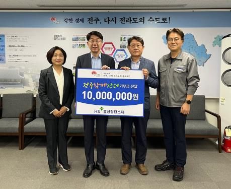 효성첨단소재(주), 전주 ‘함께장터’ 프로젝트 동참