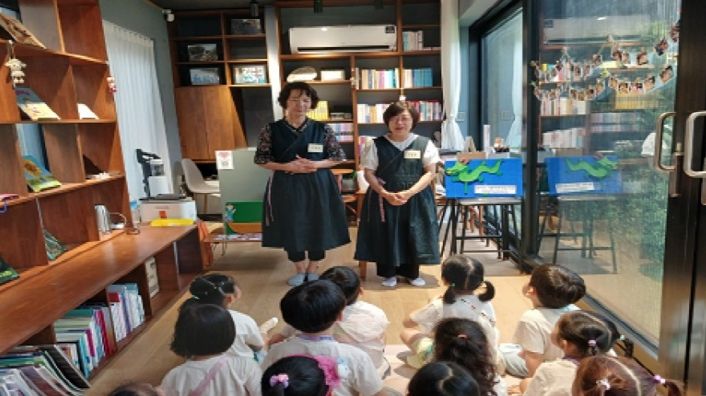 ‘아이들의 웃음 가득’ 옛이야기도서관 이야기보따리 성료