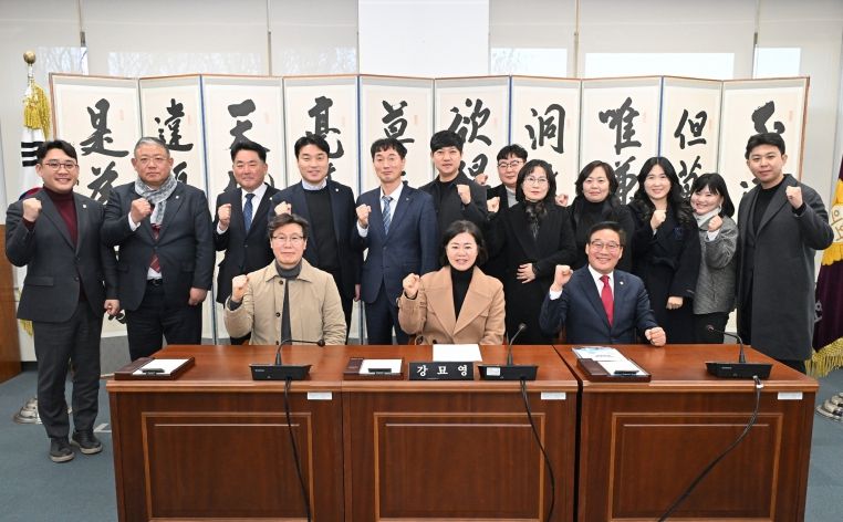 진주시의회 도시환경위, 간담회 개최