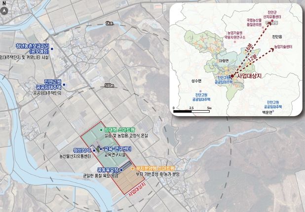 위치도(진안군)